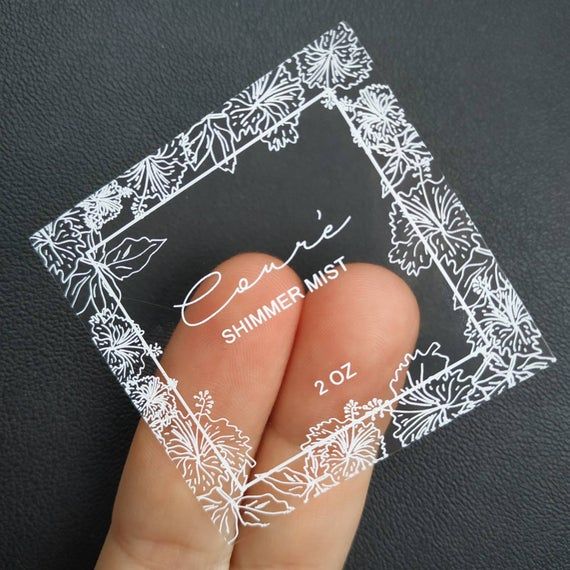custom clear stickers all sizes