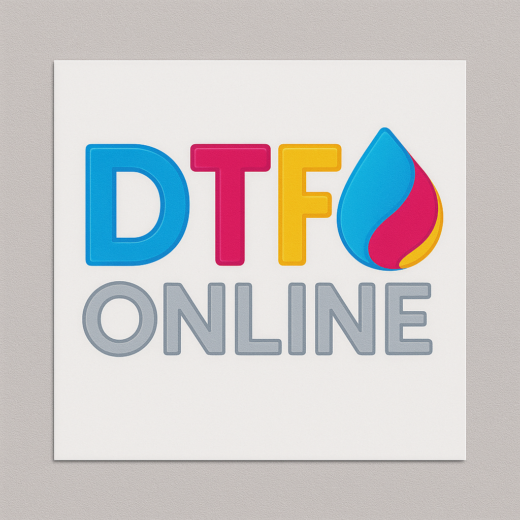 DTF Online square sticker