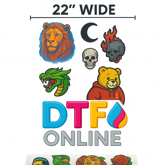 DTF Gang Sheets – Hot Peel Transfers